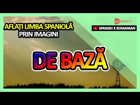 Aflați Limba Spaniolă Prin Imagini |Vocabularul Limba Spaniolă De Bază | Golearn