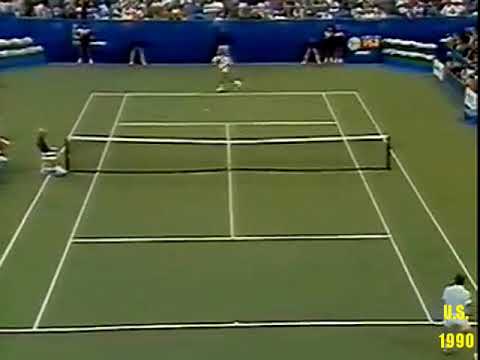 Pete Sampras v John McEnroe US Open 1990