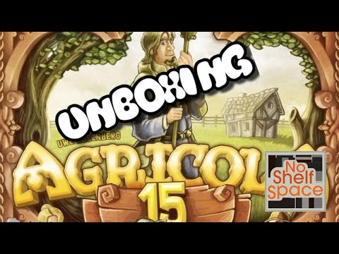 Agricola 15th Anniverary Unboxing and Impressions