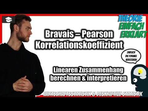 Bravais Pearson Korrelationskoeffizient berechnen 📚 Linearen Zusammenhang [Theorie/Formel]
