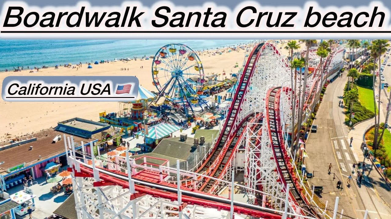 Santa Cruz beach boardwalk 2026 | best holiday place in Santa Cruz @californiacouple 