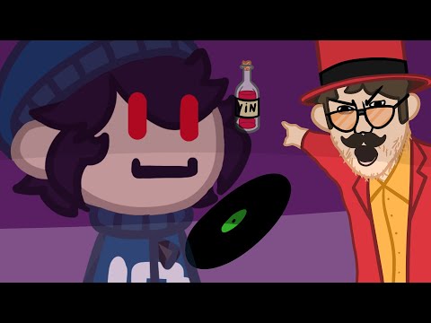 Antoine-Daniel compares Quackity's music to wine (QSMP Animatic)