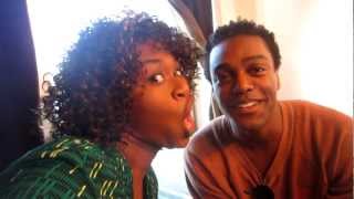 Austin Brown Backstage on What's Trending  ...  GloZell