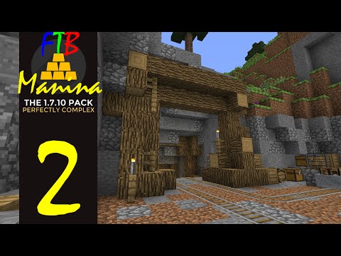 FTBMania 2 #2 - "Realistický" Důl