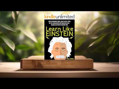 [Review] Learn Like Einstein (Peter Hollins) Summarized