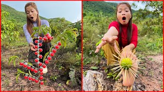 Survival Skills: SMART idea and USEFUL with single mom in forest #bushcraft #camping #outdoors #idea