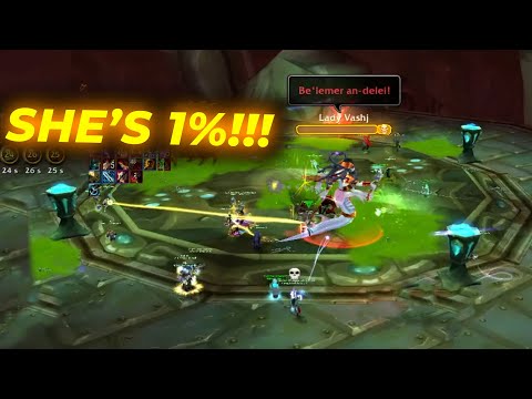 Prefox finally kills Lady Vashj, but after seeing loot...