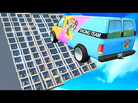 Time Coordinated Articulated Cannons crashes cars #1 - BeamNG DRIVE | CrashTherapy