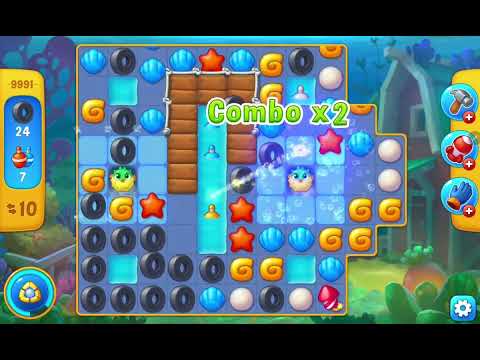 Fishdom Easy Level 9991 (with ingame boosters) @choraelmin