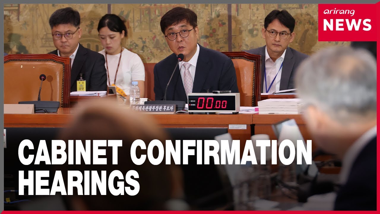 Culture minister nominee pledges to open 300 tril. KRW 'K-culture market'