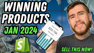 Top 5 Winning Products To Sell NOW (January 2024) | Shopify Dropshipping Trends