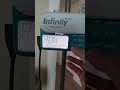 it's running and start the feeds.#infinityfeedingpump #bostonmassachusetts  #Mercysfoodandeverything