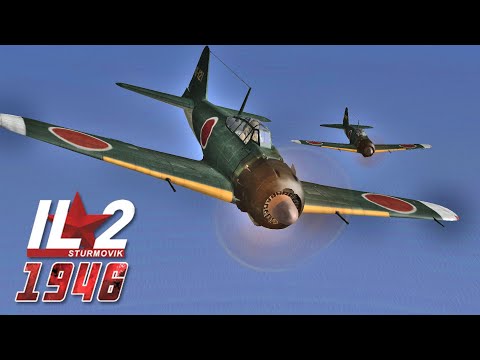 IL-2 1946: Into the Furball Over Peleliu! [343rd Kokutai vs High Altitude F4U Squadrons!]