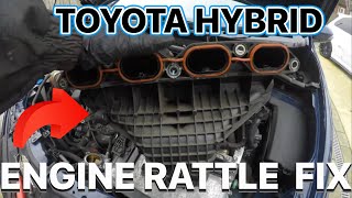 Intake Manifold Cleaning  Toyota Auris | Prius Hybrid !!!! Death Rattle fix !!!! Cold Start Rattle