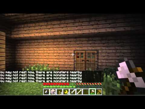 The Modventure! Ep 3 A start of a house!!