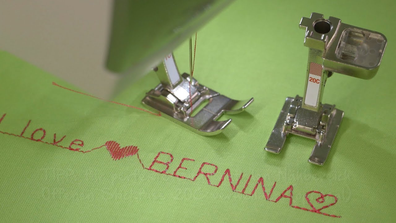 BERNINA 480 - Makelloses Design und perfekte Funktionalität - BERNINA