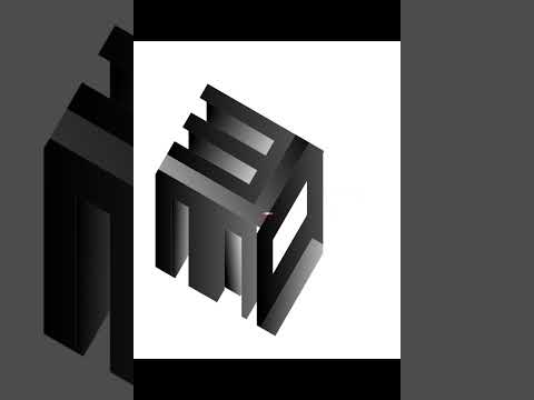 MEA 3D LOGO DESIGN - tutorial