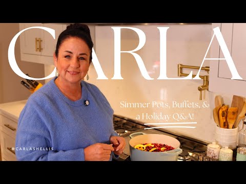 How To Make A Simmer Pot, Set Up A Buffet, and Holiday Q&A!