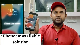 All iPhone unavailable solution #iphone 6s iPhone unavailable solution #iphone unavailable