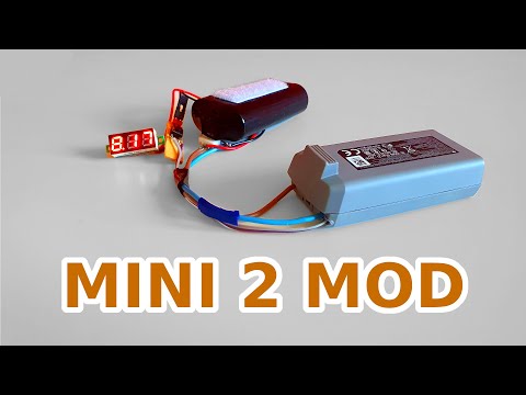 DJI Mini 2 ultimate battery mod tutorial Part 1.   39 minutes flight time so far.
