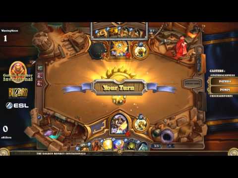 WaningMoon vs AkiSera - Hearthstone : The Golden Monkey Invitationals