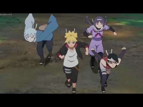 Mitsuki Uses Sage Mode for the First Time