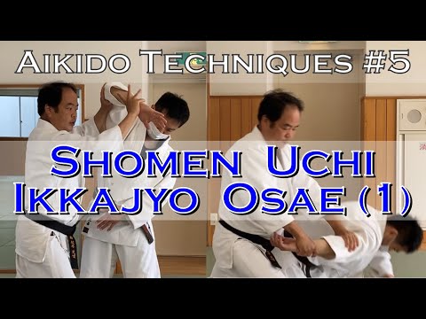 | The Concept of Aikido | #5 "Shomen Uchi Ikkajyo Osae (1)"  1/1
