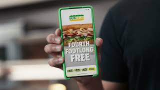 Subway Sub Club “Every Fourth Footlong Free” (2025 YouTube Ad)