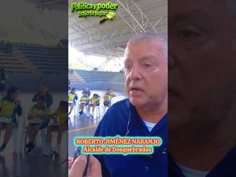 🔍 ¿Roberto Jiménez ya tiene una carta para la Alcaldía de Dosquebradas? Esto respondió
