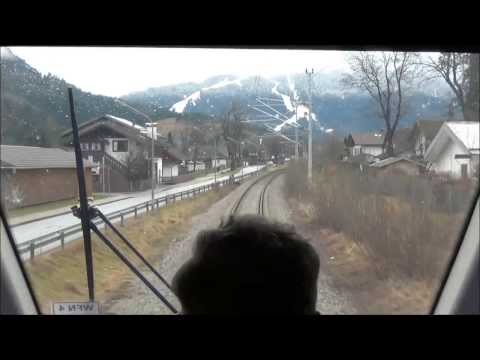 Treinen rond Garmisch Partenkirchen