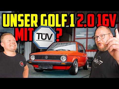Endlich LEGAL auf der Straße? - Golf 1 2.0 16V - Zu Besuch bei Risse Motorsport!