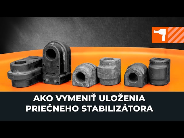 Pozrite si video sprievodcu ako vymeniť Gumy stabilizátora na CITROËN NEMO