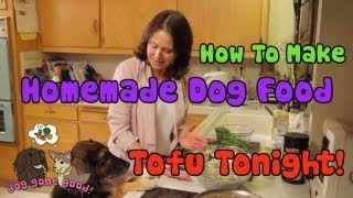 Tofu Tonight! (Homemade Dog Food) - Dog Gone Good