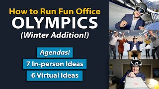 How To Run An Office Olympics Team Building Activity - Winter Addition