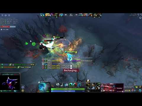 Arteezy saves his support with quick Linkens play!