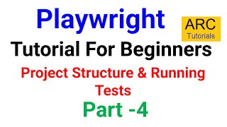 Playwright Tutorial for Beginners | Project Folder Structure + Run Tests #playwright