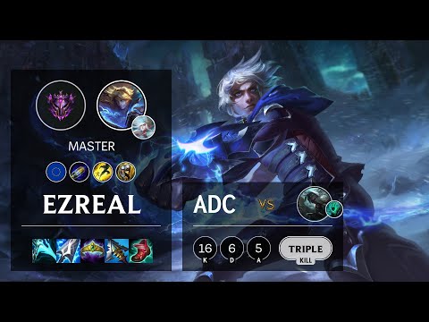 Ezreal ADC vs Senna - EUW Master Patch 11.24b