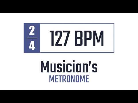 127 BPM - 2/4 - Metronome