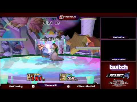 VS Weekly -11/12/14 -Winners R1- TheChoKing (Mario) vs VS|Zerothetheif (Zelda)-ProjectM