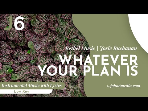 Bethel Music feat Josie Buchanan | Whatever Your Plan Is Instrumental Music with Lyrics Low Key