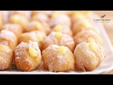 CARNIVAL CREAM FRITTERS | QUICK AND EASY RECIPE