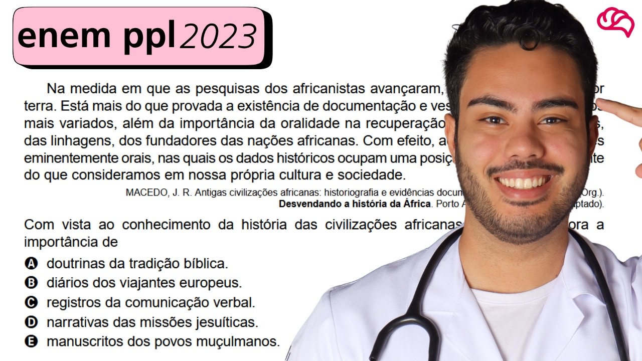 Resolução em Vídeo — Questão 88 ENEM 2023 PPL