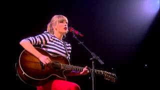 &quot;Sparks Fly&quot; (acoustic) Live on the RED Tour!