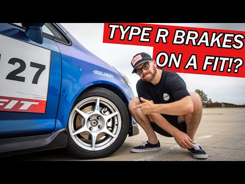 The BEST Brake Upgrade for a Honda Fit - OEM+