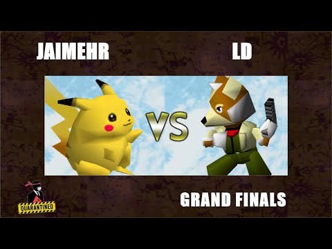 QR2 West Grand Finals - LD (Fox) Vs. JaimeHR (Pikachu) Super Smash Bros - SSB64