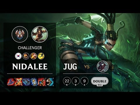 Nidalee Jungle vs Kayn - KR Challenger Patch 10.9