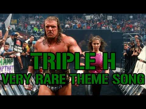 Very Rare TRIPLE H Theme Song (from 2000)
