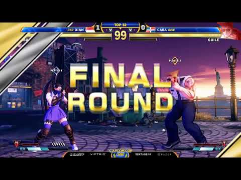 Capcom Cup 2018 RISE Caba VS  RZR Xian