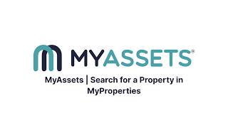 MyAssets | Search for a Property in MyProperties