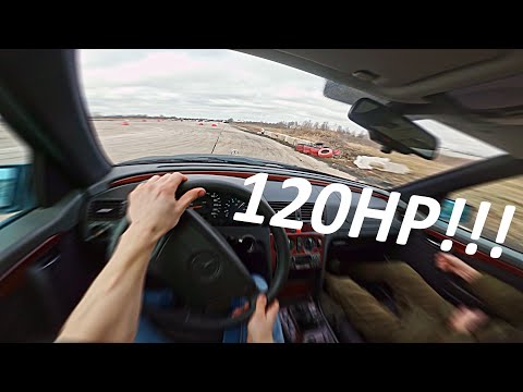 Will It Drift? | Mercedes C180 w202